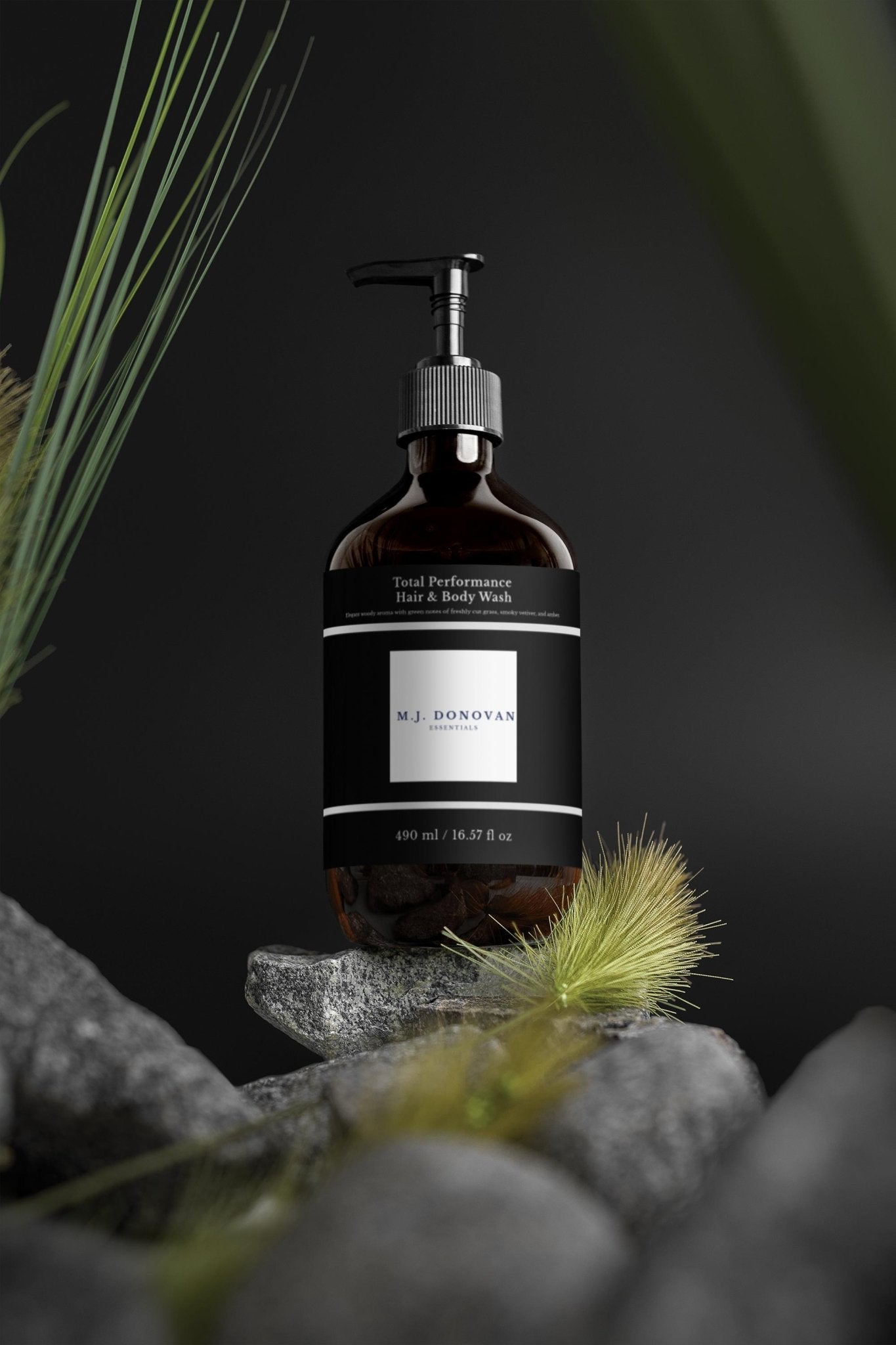 Total Performance Hair & Body Wash for Men - M.J. Donovan Essentials
