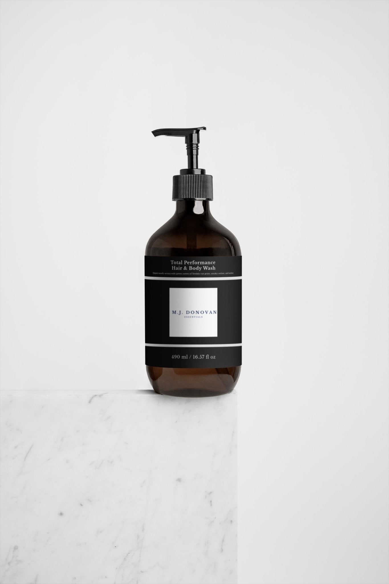 Total Performance Hair & Body Wash for Men - M.J. Donovan Essentials
