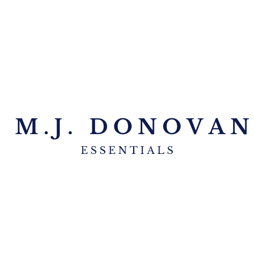 M.J. Donovan Essentials logo - men's skincare