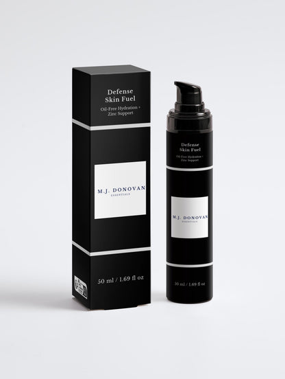 Defense Skin Fuel: Oil - Free Daily Face Moisturizer for Men - M.J. Donovan Essentials