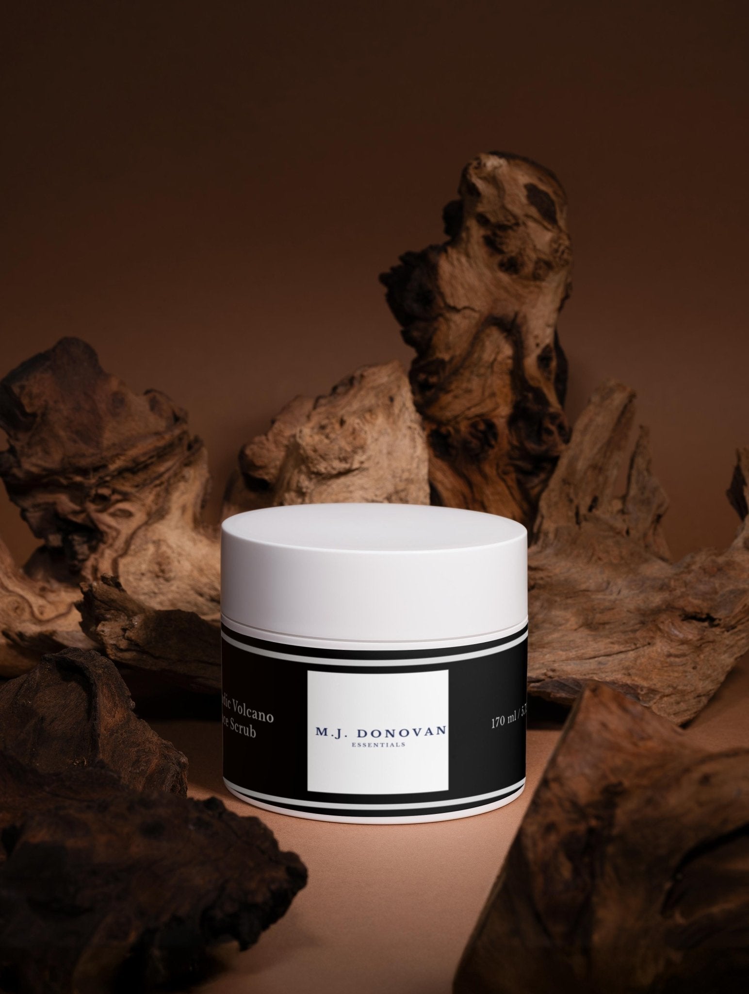 Icelandic Volcano Face Scrub for Men - M.J. Donovan Essentials