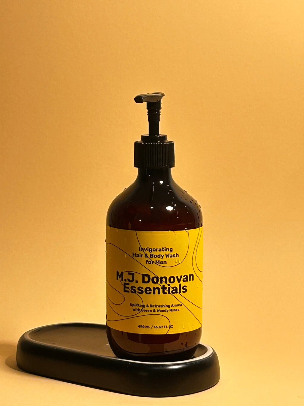 Invigorating Hair & Body Wash for Men - M.J. Donovan Essentials