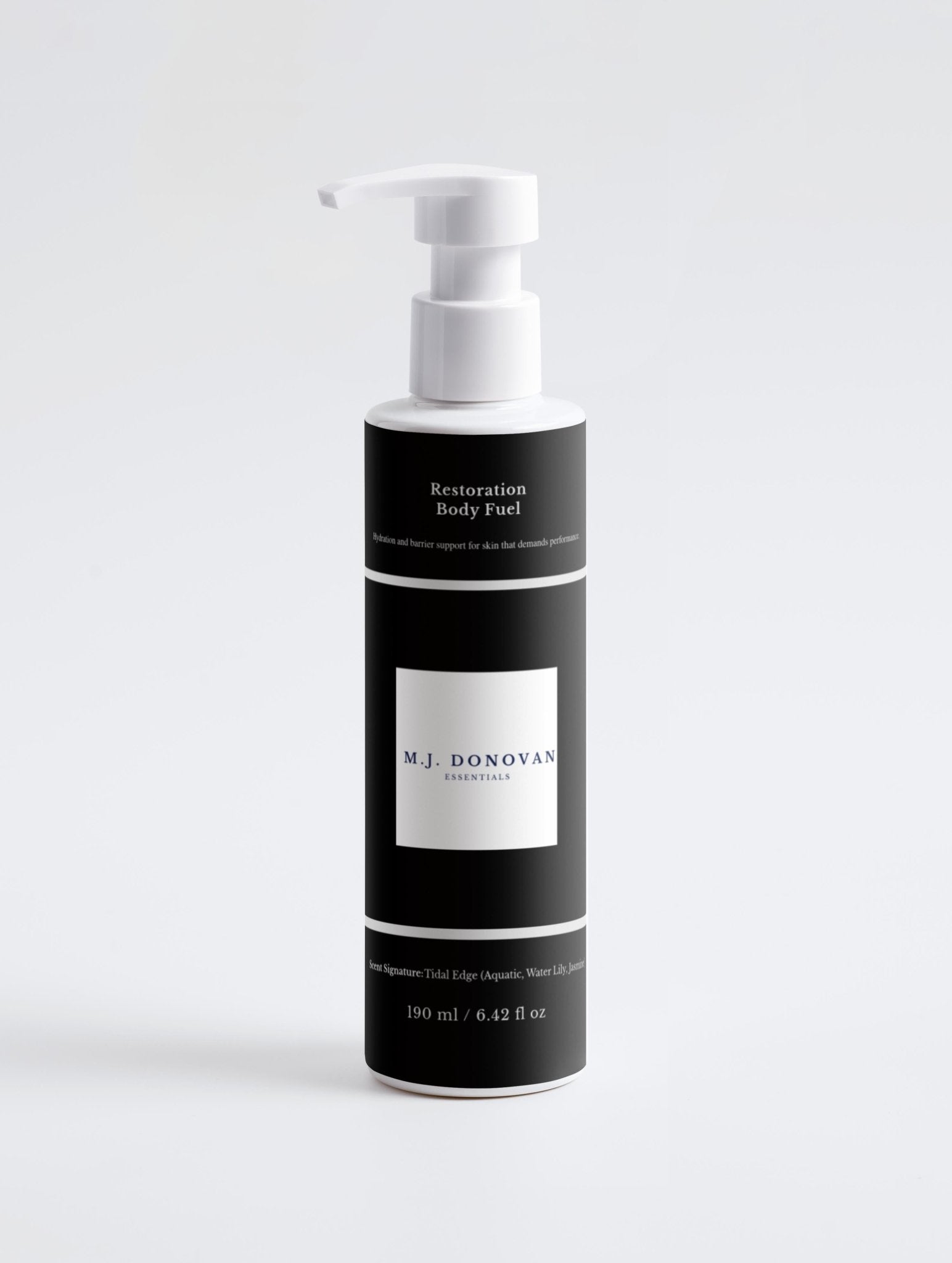 Restoration Body Fuel: Sensitive Skin Body Lotion for Men - M.J. Donovan Essentials